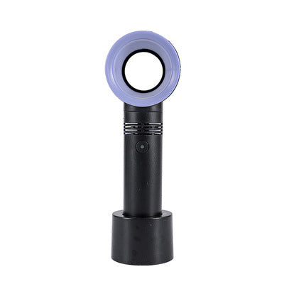 Bladeless Mini USB Rechargeable Handheld Eyelash Extension Blower Fan