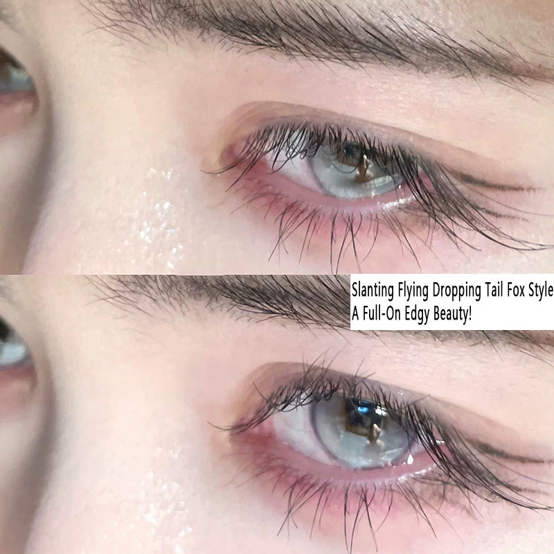 Lazy Person's Must-Have! 10-Row Large-Capacity Airy Diagonal-Flying, Messy, Long, Photogenic Single Cluster Segmented Eyelashes