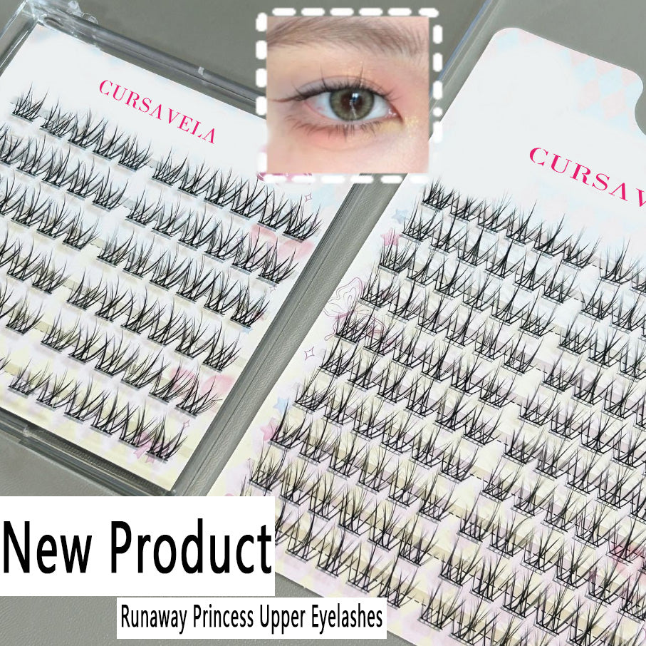 Individual DIY lashes Oxygen-like Natural False Lashes! Clear, Breathable, and Perfectly Separated False Lashes
