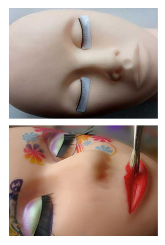 Mannequin Head Eyelash Extension Practice Tool