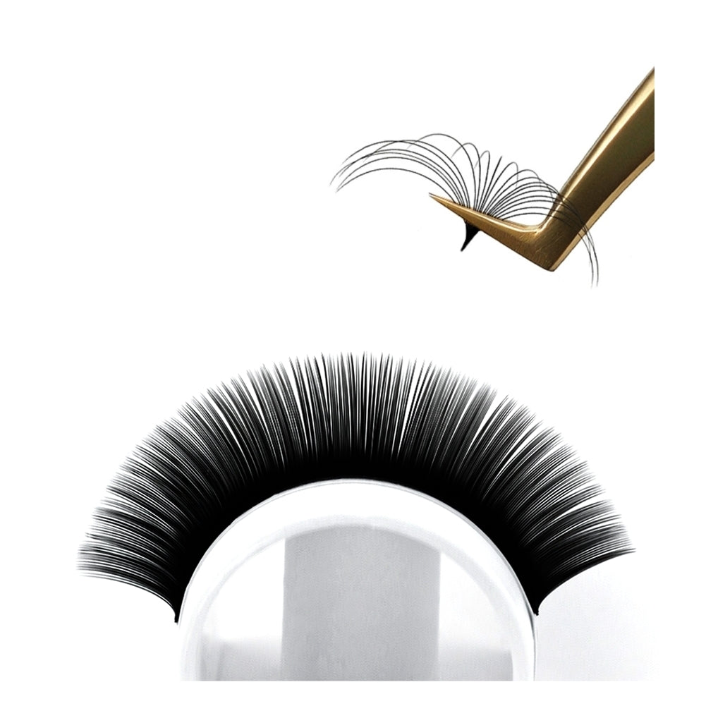 Easy Fanned Lashes Extension DIY Blooming Eyelash Extensions Auto Fan