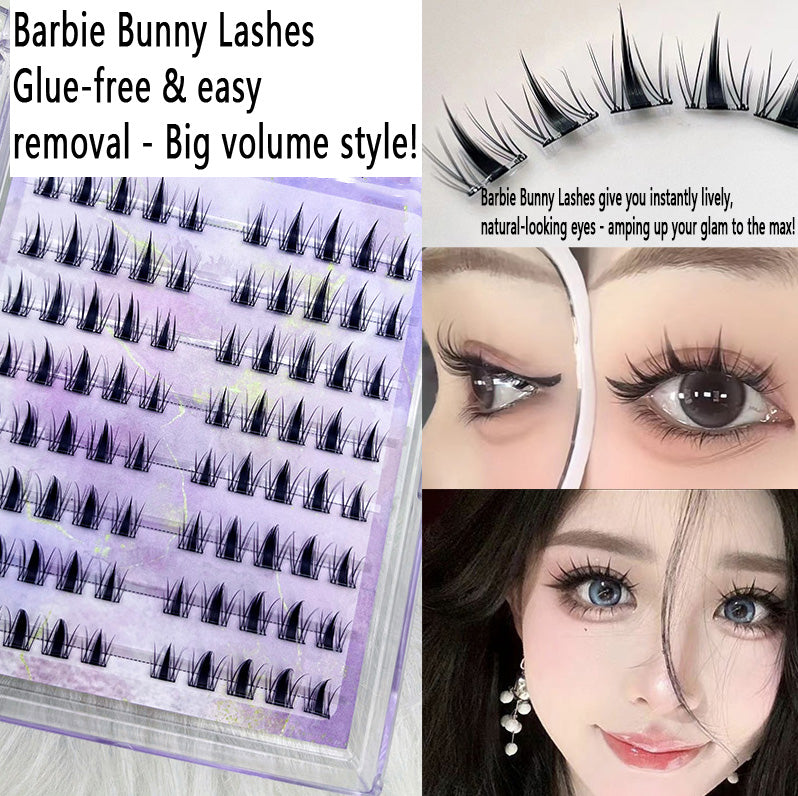 Glue - free Double - tipped Sunflower Self - adhesive Soft False Eyelashes: Natural, Lazy - friendly, Sectional Style