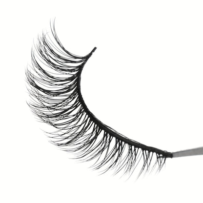 20 Pairs 3D Light Volume Natural Cross Fluffy Cat Eye False Eyelashes | Soft, Reusable, Easy to Apply | Perfect for Everyday Wear or Special Occasions