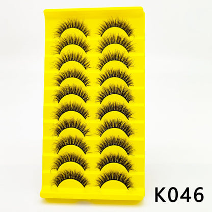 3D Mink Fur Volume Lashes - Multiple Styles Available, Fluffy & 3D Full Eyelashes for a Bold European Look