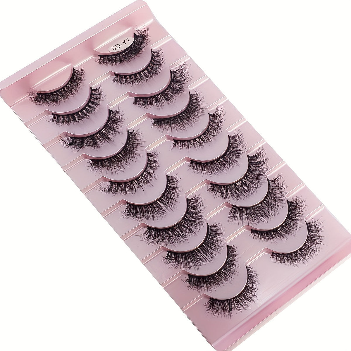 Classic Volume Eyelashes 10 Pairs Mixed Styles 3D Mink False Eyelashes Set, Handmade Wispy Fluffy Long Lashes, Delicate Eye Makeup Tools, Reusable Fake Eyelashes