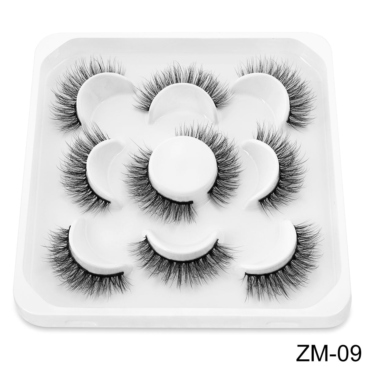 10 Pairs 3D Mink Eyelashes - Exquisitely Fluffy, Ultra Soft, Delicately Wispy, Utterly Natural, Stylish Cross Eyelash Extension, Highly Reusable, False Lashes Ideal for Makeup.