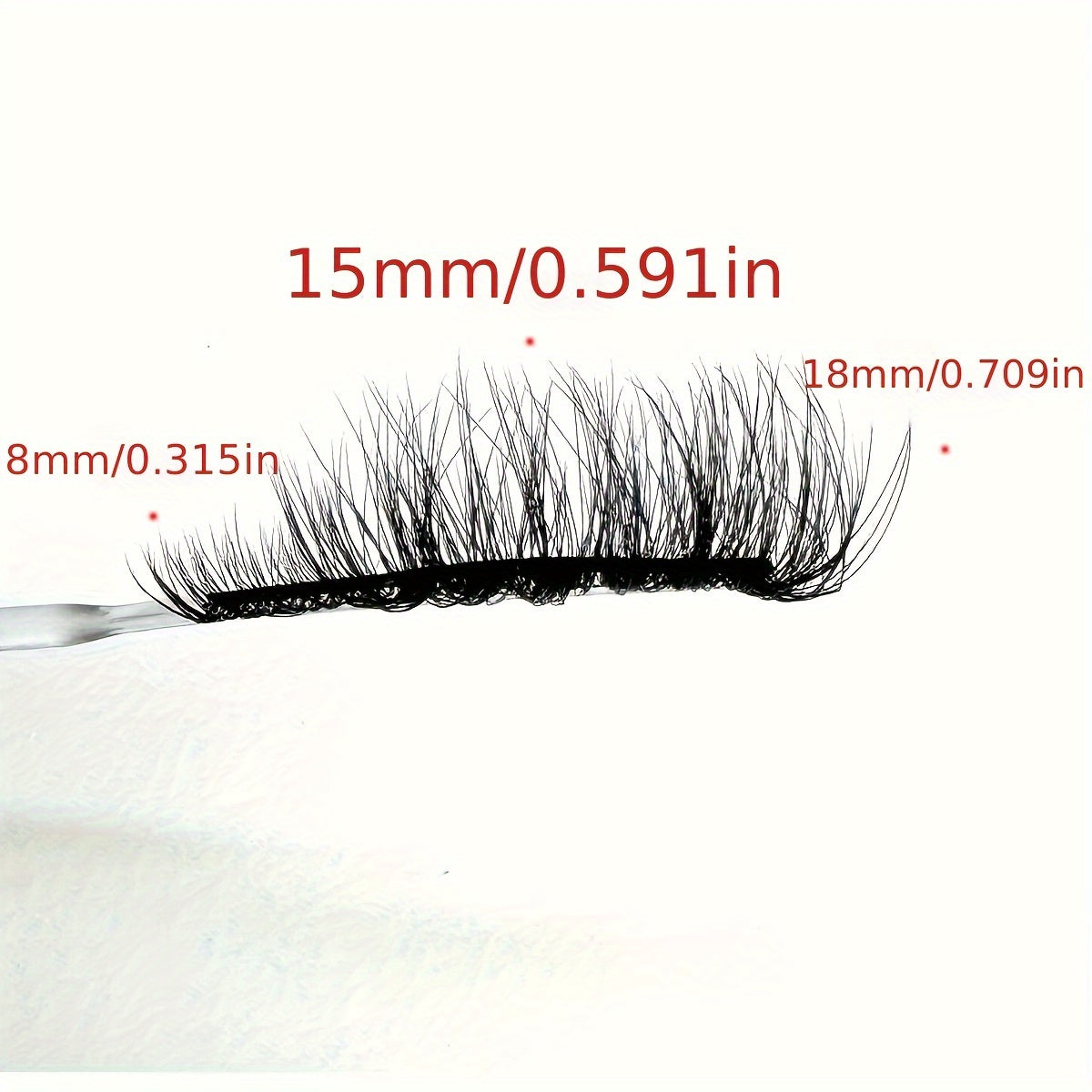 7 Pairs 3D False Lashes – Fluffy, Natural, Cat Eye, Cross Style – DIY Reusable Faux Lashes with Self-Adhesive – C/D/DD Curl, 10-18mm for Beginners