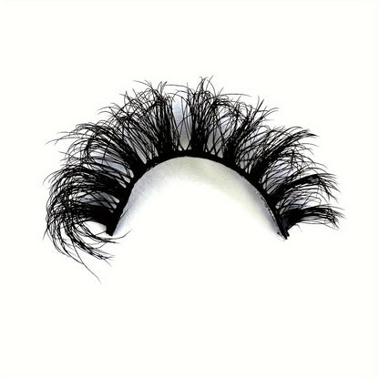 Classic Volume Eyelashes 10 Pairs Soft & Fluffy 3D Faux Mink False Eyelashes - Handmade Dense Volume for Natural Look, Reusable & Comfortable