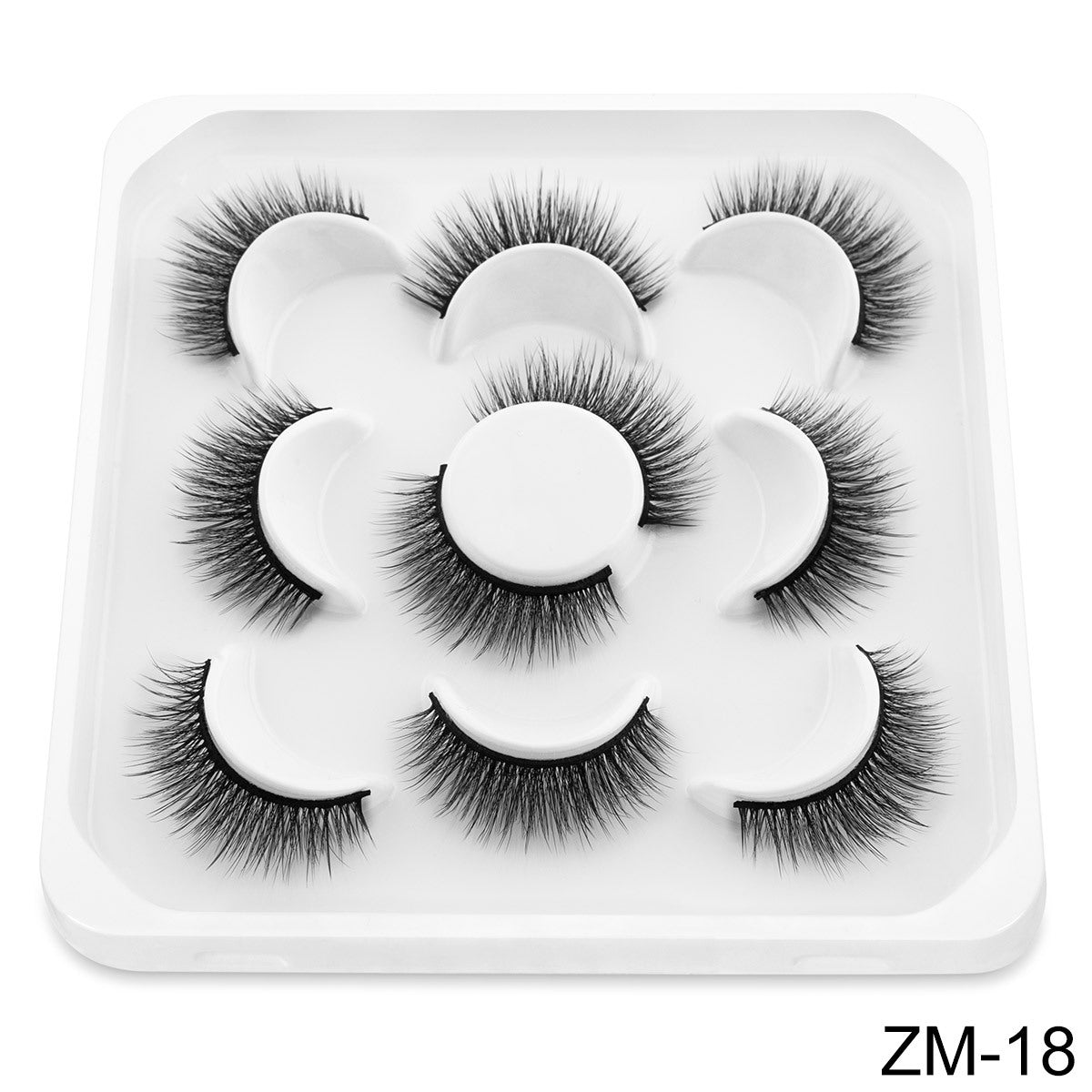 10 Pairs 3D Mink Eyelashes - Exquisitely Fluffy, Ultra Soft, Delicately Wispy, Utterly Natural, Stylish Cross Eyelash Extension, Highly Reusable, False Lashes Ideal for Makeup.