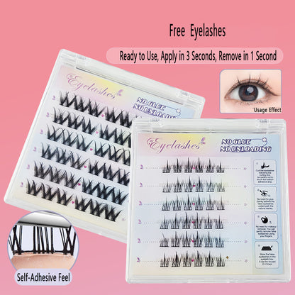 Fashionable False Eyelashes: Offering Various Styles for Effortless and Convenient Wear, Helping You Achieve Charming and Captivating Eyes