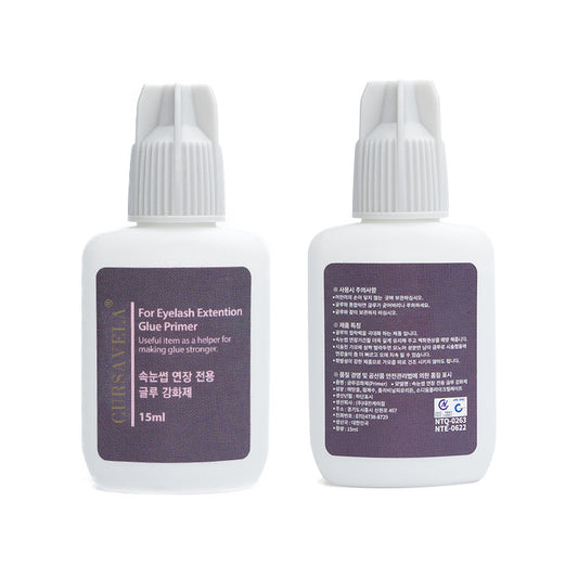 Eyelash Extension glue 1 Bottle Korean Eyelash Extension Glue Primer–Enhances Long-Lasting Adhesion for Lash Grafting