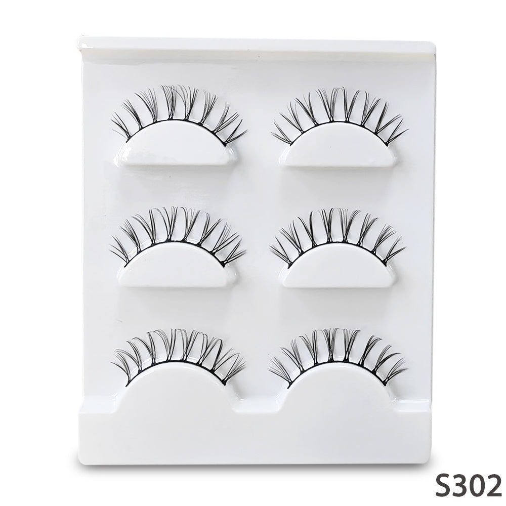 10 Pairs 3D Mink Eyelashes - Exquisitely Fluffy, Ultra Soft, Delicately Wispy, Utterly Natural, Stylish Cross Eyelash Extension, Highly Reusable, False Lashes Ideal for Makeup.