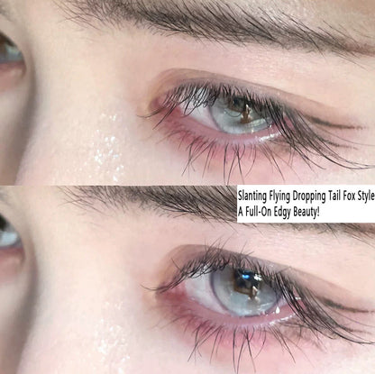 Lazy Person's Must-Have! 10-Row Large-Capacity Airy Diagonal-Flying, Messy, Long, Photogenic Single Cluster Segmented Eyelashes