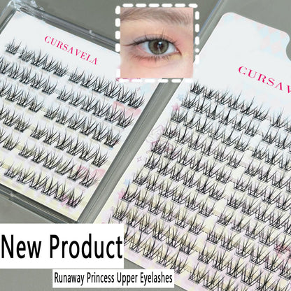 Individual DIY lashes Oxygen-like Natural False Lashes! Clear, Breathable, and Perfectly Separated False Lashes