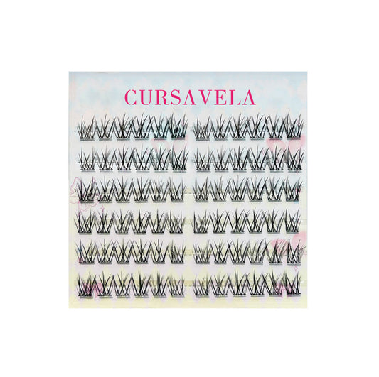 Individual DIY lashes Oxygen-like Natural False Lashes! Clear, Breathable, and Perfectly Separated False Lashes