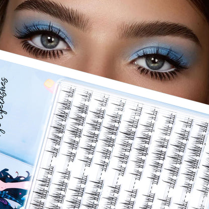 120 Pairs of Natural Full False Eyelashes, Fluffy & Natural for Everyday Use & Cosplay, Travel Essentials