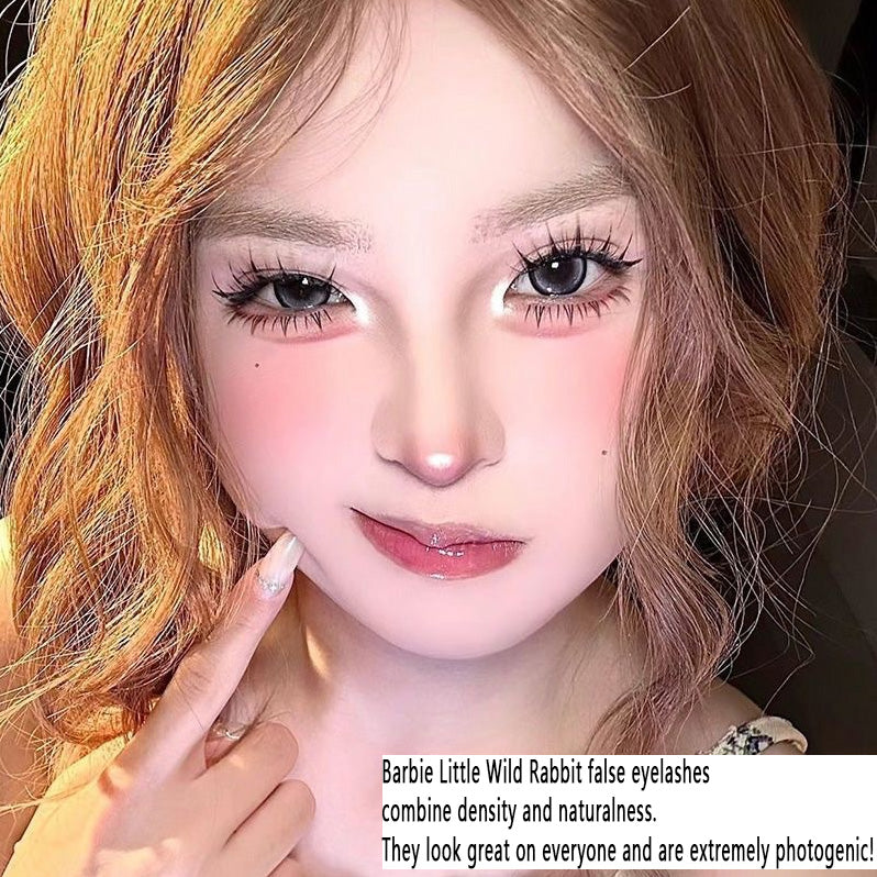 Maple Autumn Little Wild Rabbit Single - Cluster Natural Segmented Simulated Manga - style Upper Eyelashes - Large Capacity Pack