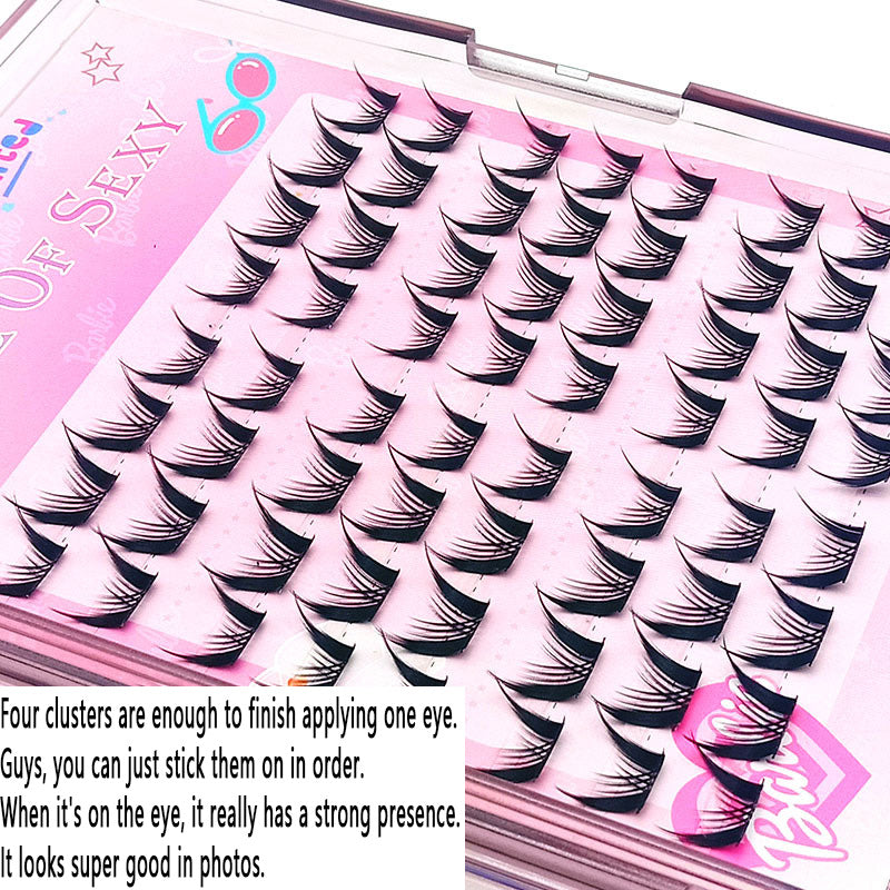 Hot - selling Black - gold Lolita False Eyelashes: Novices Can Instantly Transform into Hybrid Barbies, a Must - have for Stunning Photos