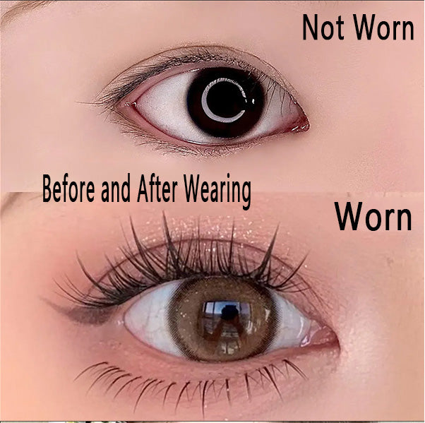 100pcs Korean Camellia Self-Adhesive Lashes - Natural, Realistic Clusters for Everyday Fairy Eyes