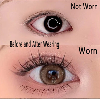 100pcs Korean Camellia Self-Adhesive Lashes - Natural, Realistic Clusters for Everyday Fairy Eyes