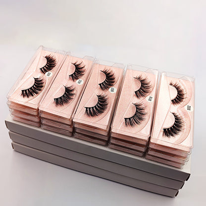 20 Pairs 3D Faux Mink Lashes - Fluffy, Soft, & Reusable with Stylish Storage Box, Ideal Valentine’s & Birthday Gift