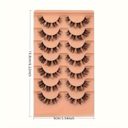 Classic Volume Eyelashes Natural clustered eyelashes, D curly eyelash extensions, fake eyelashes, DIY eyelash extensions.